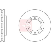 Apec 2 x Vented Brake Discs DSK2940