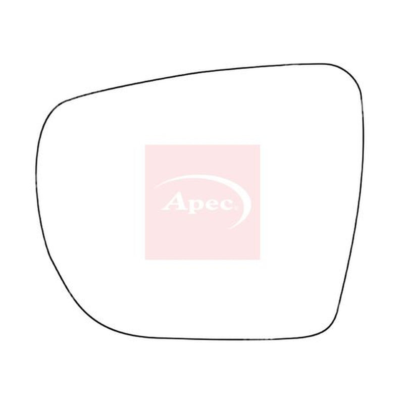 Apec Exterior Wing Mirror Glass Left AMS2740