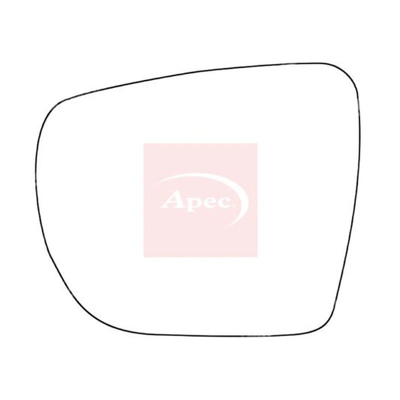 Apec Exterior Wing Mirror Glass Left AMS2740