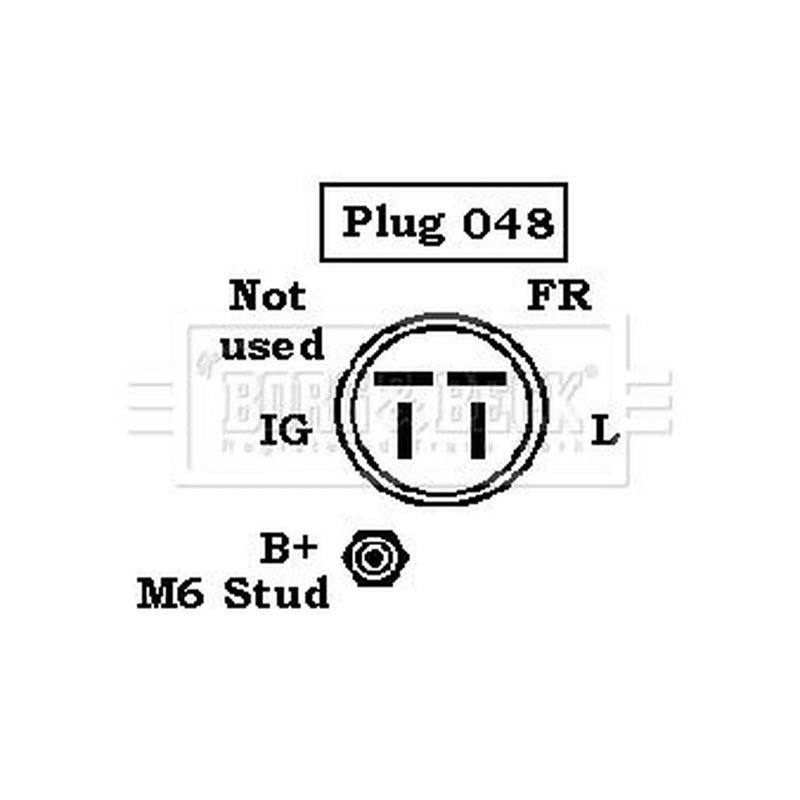 Borg & Beck Car Alternator 12V BBA2629