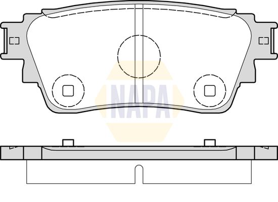 NAPA Front Vented & Rear Vented Brake Discs & Pads
