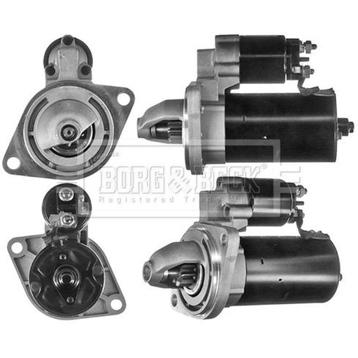 Borg & Beck Starter Motor 12V 1.4kW 9 Teeth BST2483