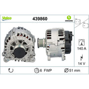 Valeo Car Alternator 12V 439860