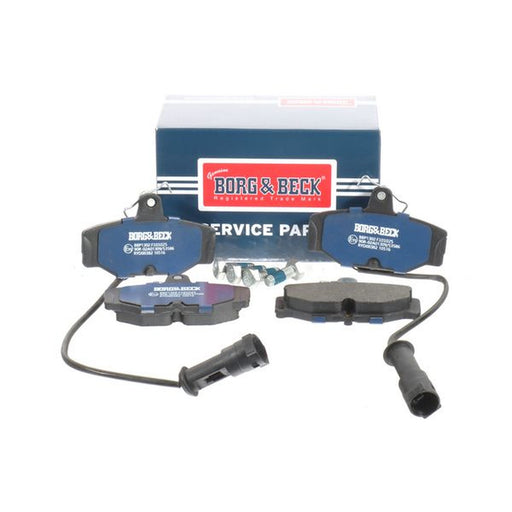 Borg & Beck 4 x Rear Brake Pad Set BBP1302