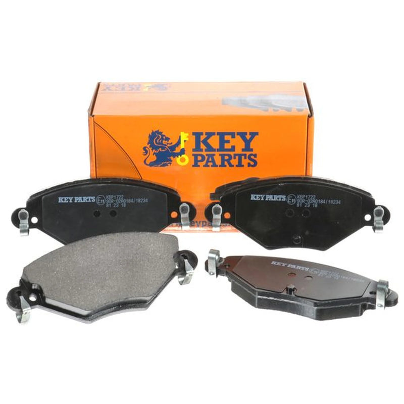 Key Parts 4 x Front Brake Pad Set KBP1722