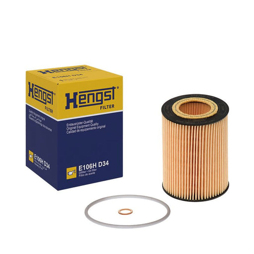 Hengst Engine Oil Filter E106H D34