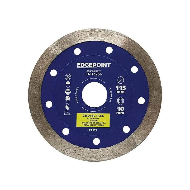 EdgePoint CT115 Tile Cutting Diamond Blade 115mm - EDGDBCT115