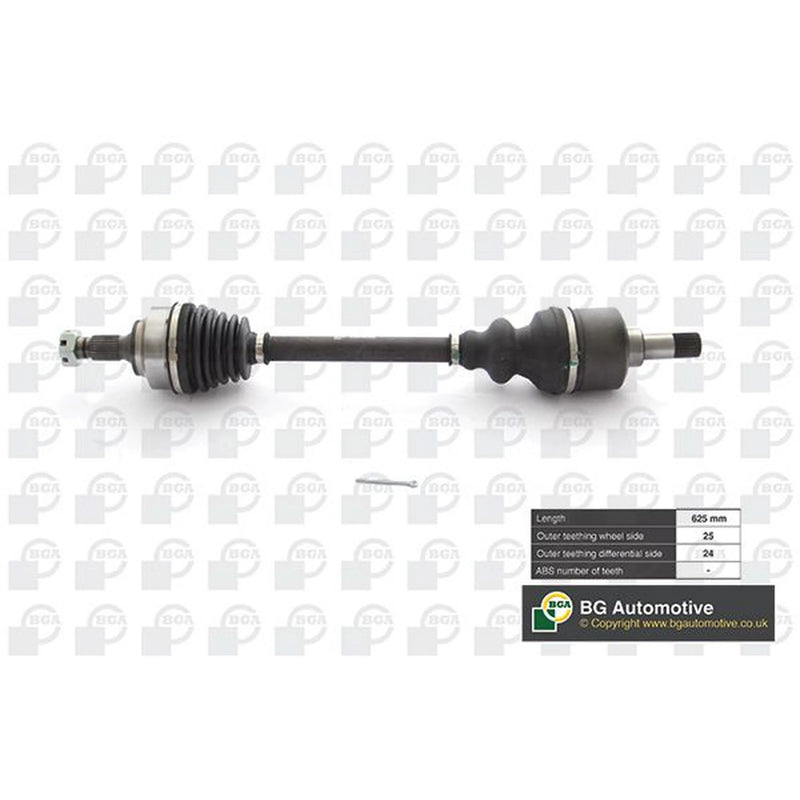 BGA CV Drive Shaft Driveshaft Front Left DS6726LA