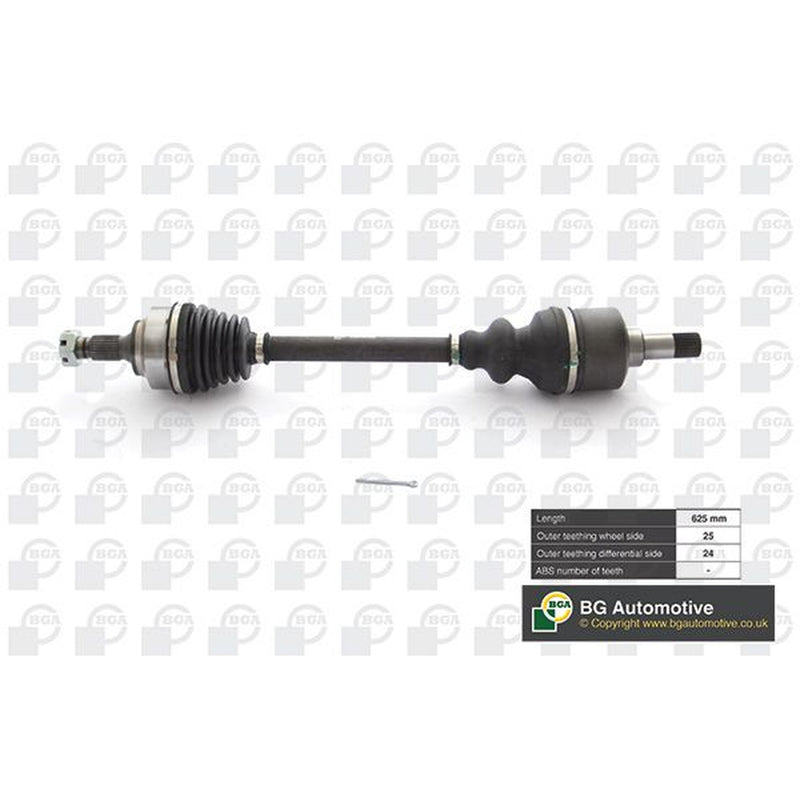 BGA CV Drive Shaft Driveshaft Front Left DS6726LA