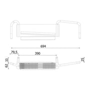 Mahle Engine Oil Cooler CLC 314 000S