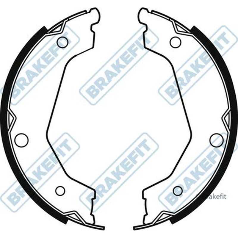 Apec Parking Brake Shoe Set BSH1139