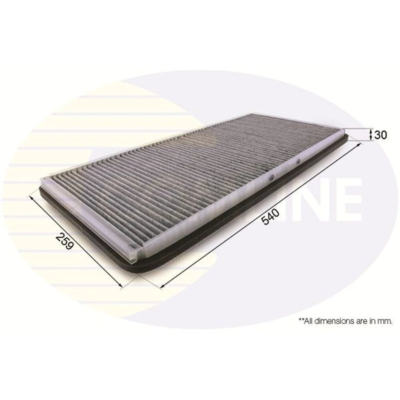 Comline Cabin Air Filter (Pollen Filter) EKF254A