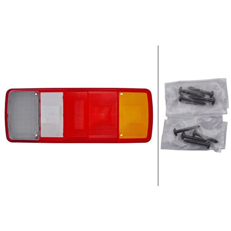 Hella Tail Light Assembly Lens Right 9EL 122 772-051