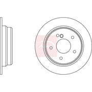Apec 2 x Solid Rear Brake Discs DSK626