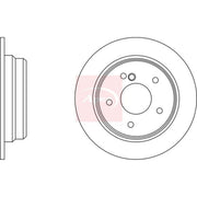 Apec 2 x Solid Rear Brake Discs DSK626
