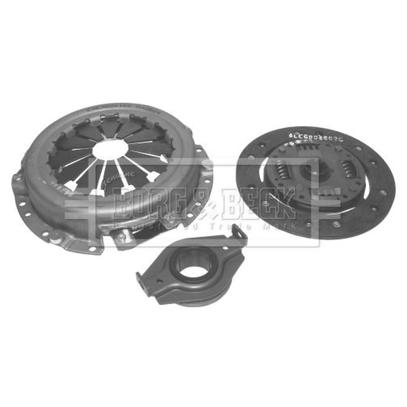 Borg & Beck Clutch Kit Set 3pc 165mm HK9605