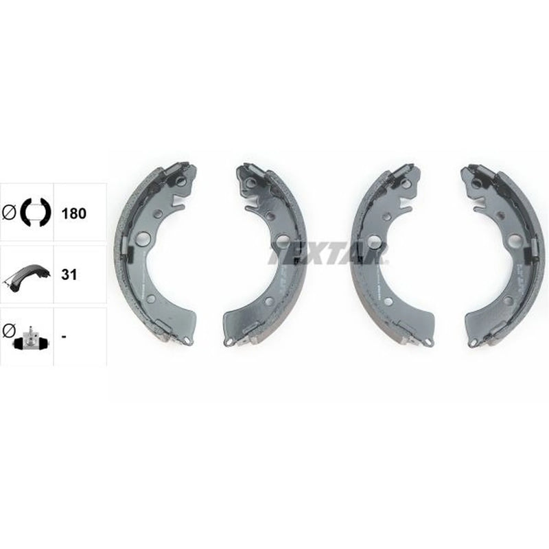 Textar Brake Shoe Set Axle Kit 91048700