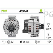 Valeo Car Alternator 12V 439941
