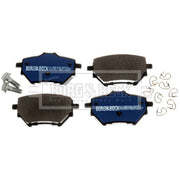 Borg & Beck 4 x Rear Brake Pad Set BBP2452