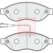 Apec Front Brake Pad Set PAD1858