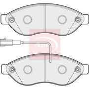 Apec Front Brake Pad Set PAD1858
