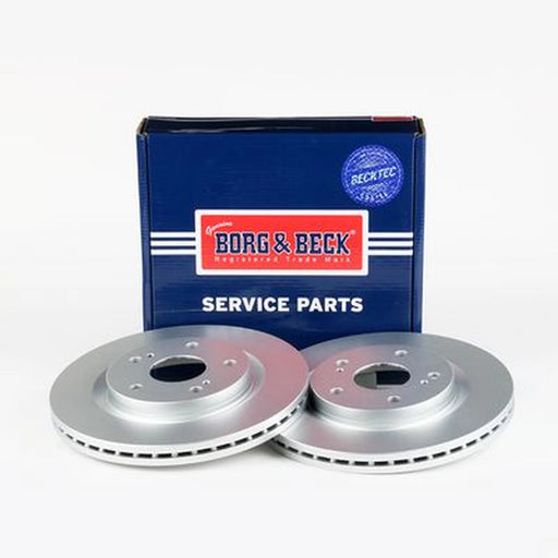 Borg & Beck 2 x Vented Front Brake Discs BBD5610