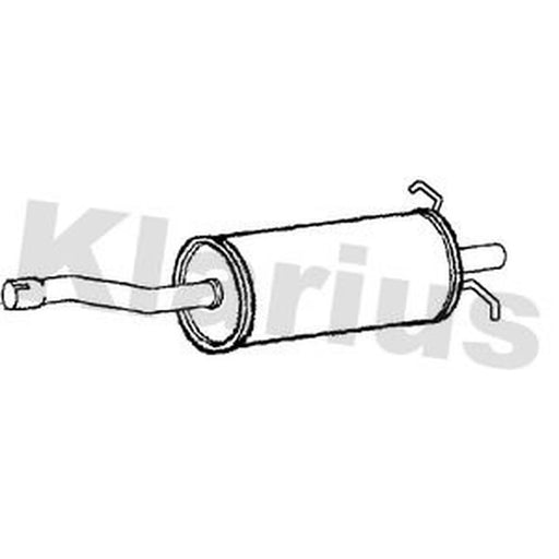Klarius Box With Centre Pipe Centre FE1170V