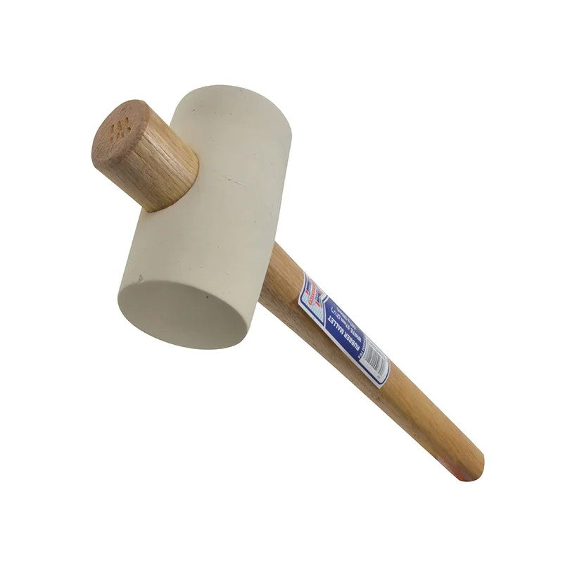 Faithfull Rubber Mallet 567g (20oz) Black, White