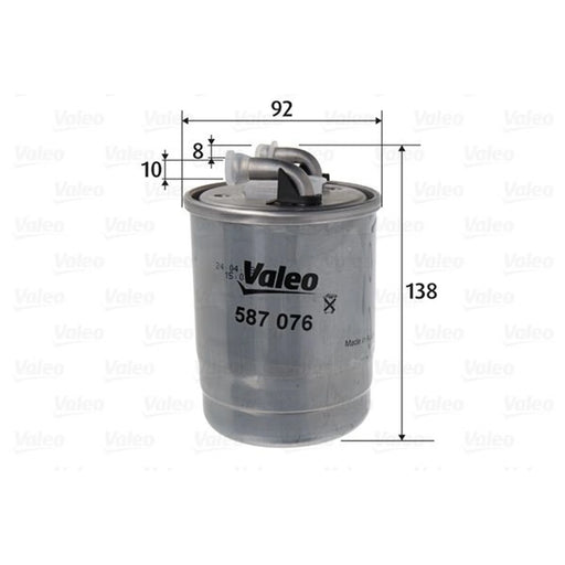 Valeo Fuel Filter Element 587076