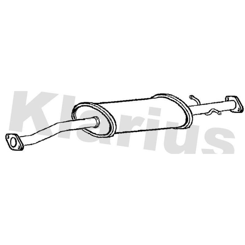 Klarius Box With Centre Pipe Centre SU121B