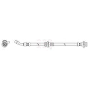 Apec Brake Hydraulic Hose Line Front Left HOS4462