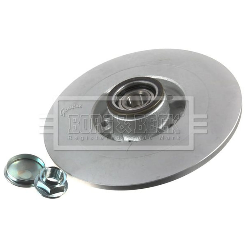 Borg & Beck 2 x Vented Rear Brake Discs BBD5839S