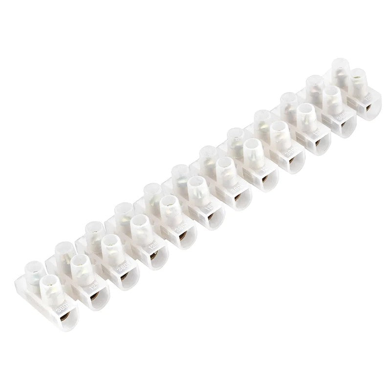 Masterplug Connector Strips 30A 12W (Pack 10) - TS30/12/10-01