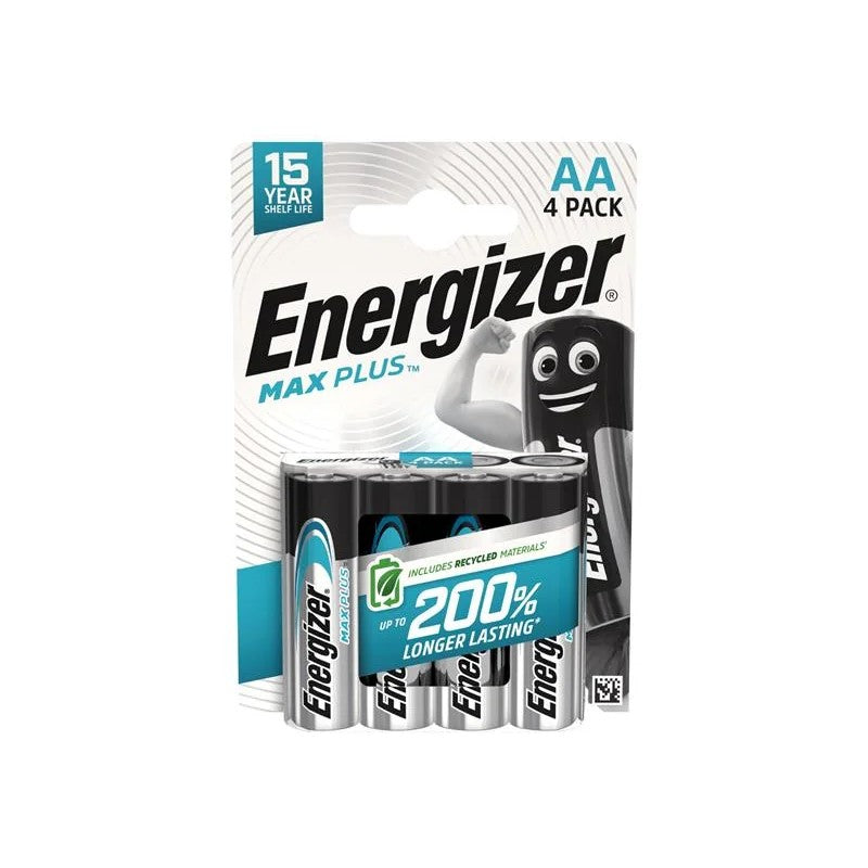 Energizer® MAX PLUS™ AA Alkaline Batteries (Pack 4) - S13457