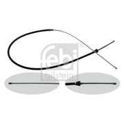 Febi Handbrake Cable Right Rear 36348