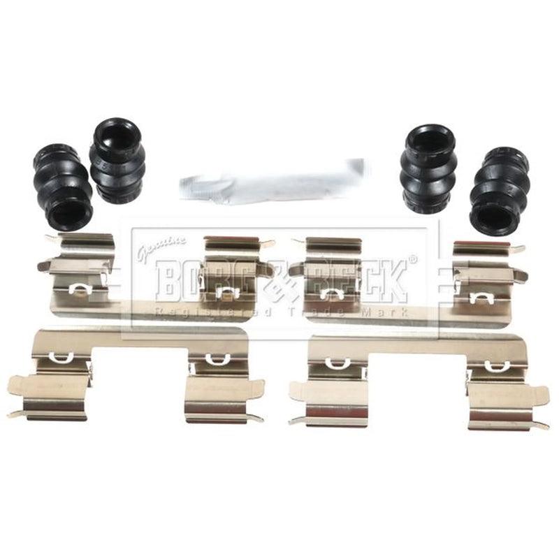 Borg & Beck Brake Pad Accessory Fitting Kit Front BBK1262