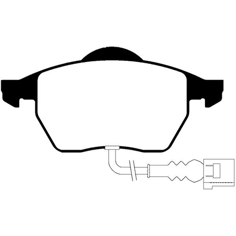 Abtex Front Brake Pad Set PLU3799