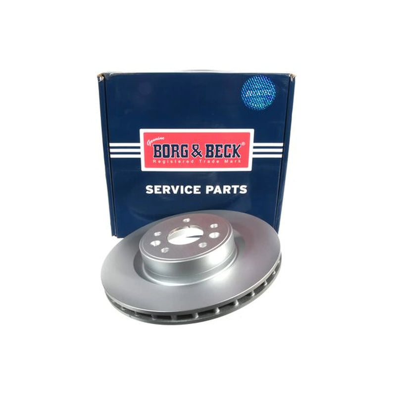 Borg & Beck 2 x Vented Front Brake Discs BBD6126S