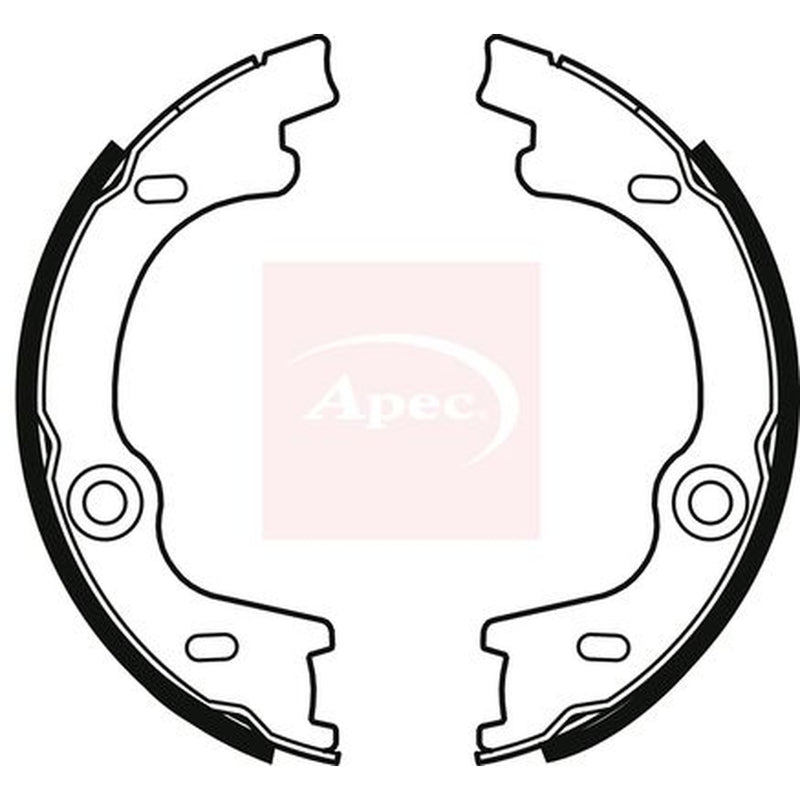 Apec Parking Brake Shoe Set SHU811