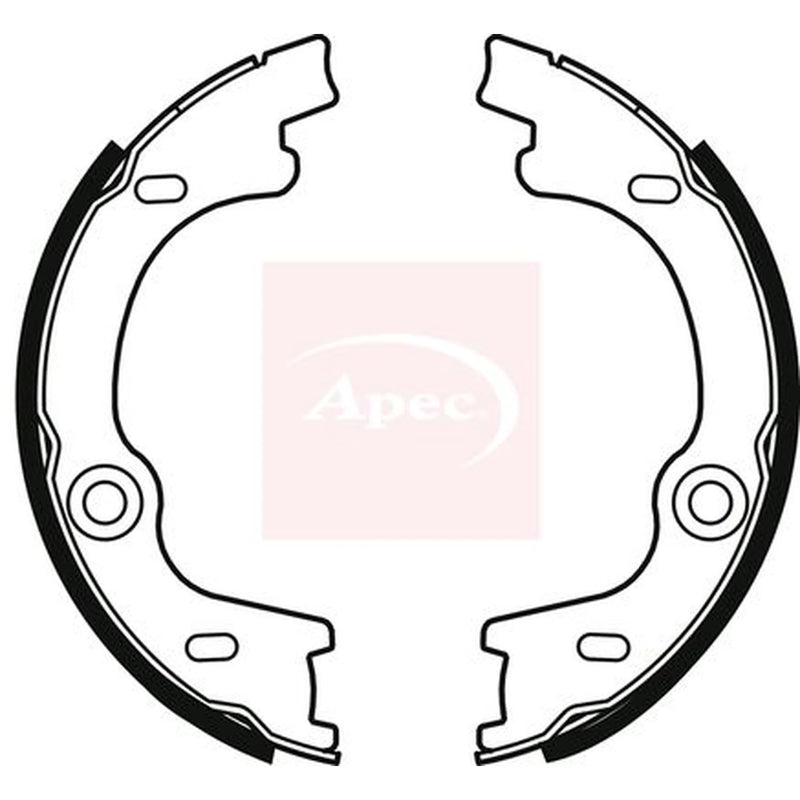 Apec Parking Brake Shoe Set SHU811