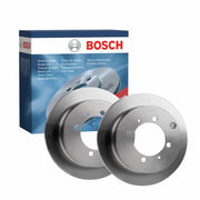Bosch 2 x Solid Rear Brake Discs 0 986 478 655