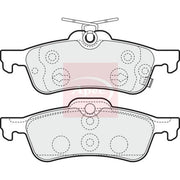 Apec Rear Brake Pad Set PAD1552