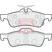 Apec Rear Brake Pad Set PAD1552