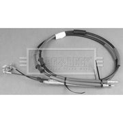 Borg & Beck Handbrake Cable Left Rear BKB2915