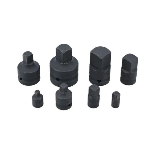 Laser Tools Impact Square Drive Adaptor Set 8pc - PL