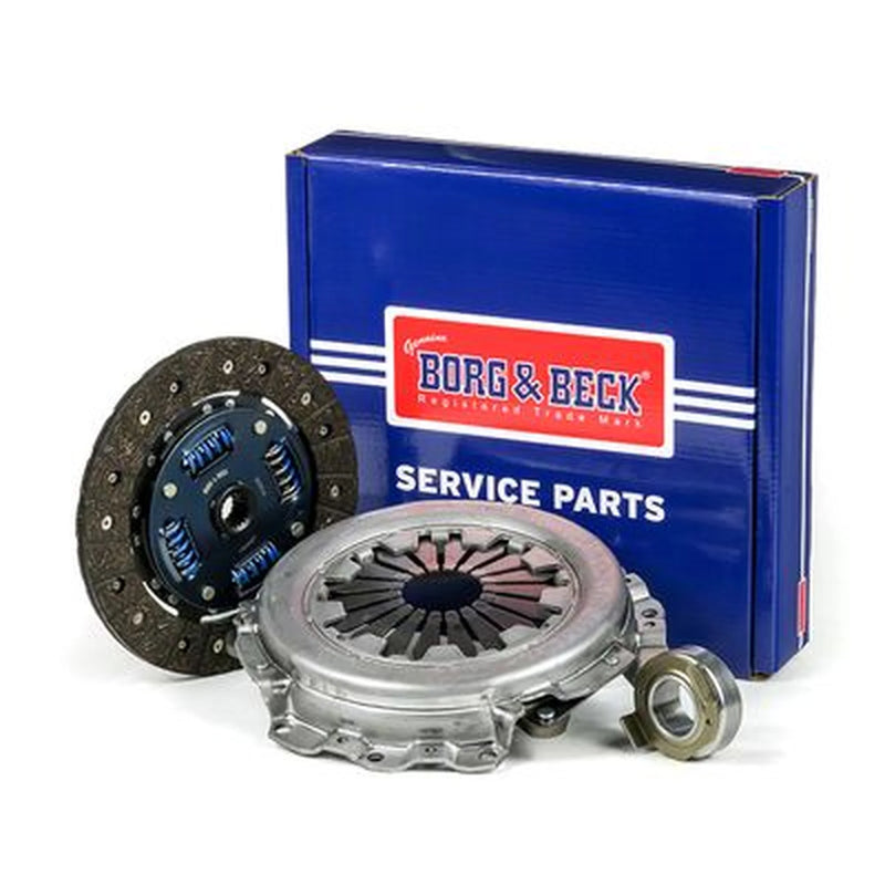 Borg & Beck Clutch Kit Set 3pc 190mm HK2137