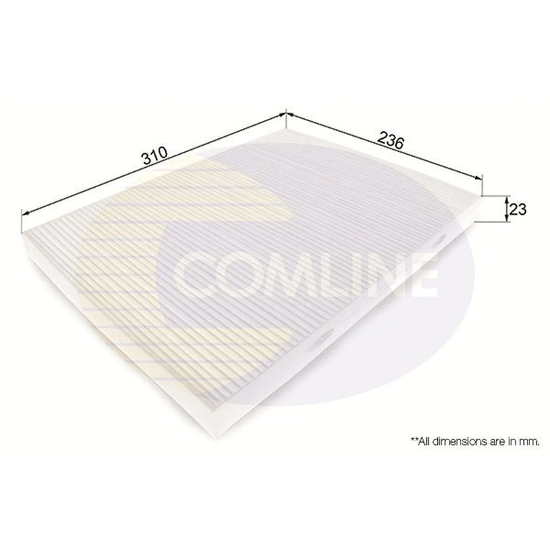 Comline Cabin Air Filter (Pollen Filter) EKF291