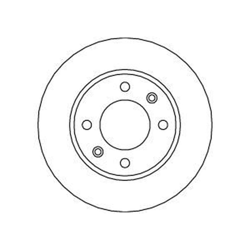 Abtex 2 x Rear Brake Discs BD889S