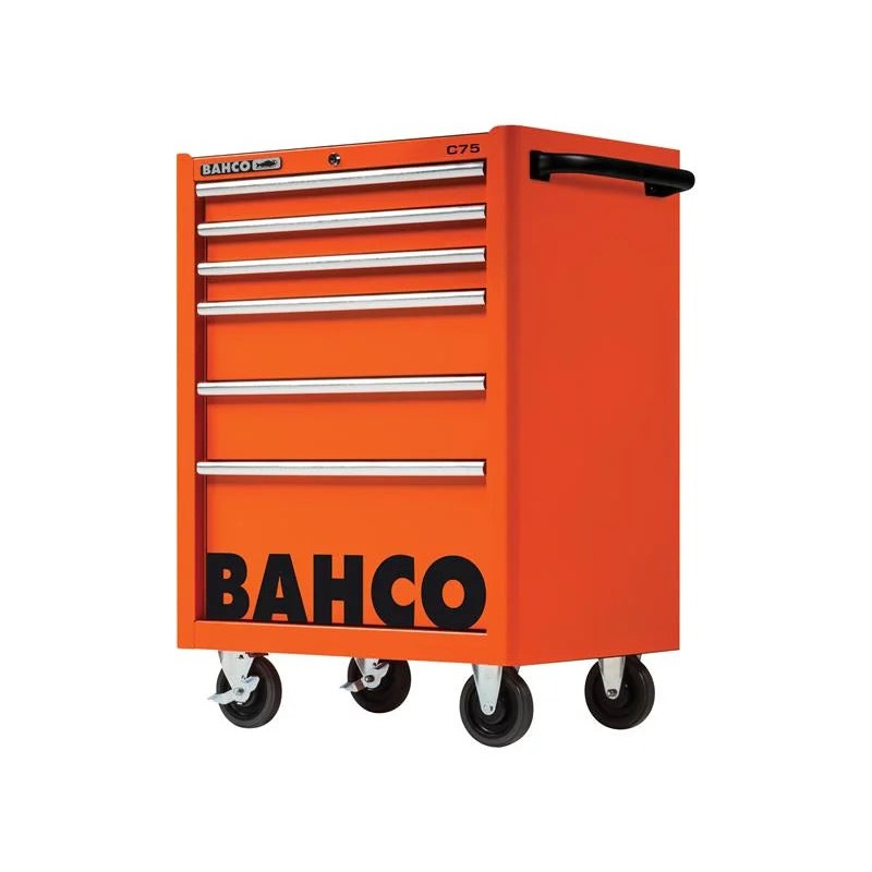 Bahco 1475K6 26in Classic C75 Tool Trolley with 6 Drawers - 1475K6