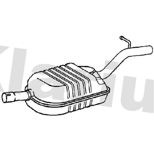 Klarius Box With Centre Pipe Centre SK103L